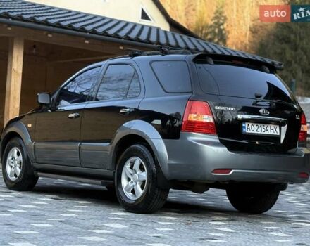 Черный Киа Соренто, объемом двигателя 2.5 л и пробегом 208 тыс. км за 8200 $, фото 19 на Automoto.ua