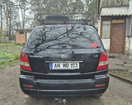 Черный Киа Соренто, объемом двигателя 2.5 л и пробегом 290 тыс. км за 4300 $, фото 3 на Automoto.ua