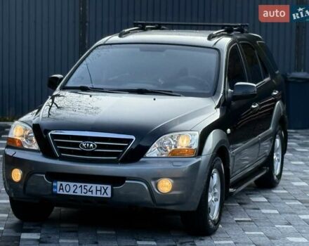 Черный Киа Соренто, объемом двигателя 2.5 л и пробегом 208 тыс. км за 8200 $, фото 82 на Automoto.ua