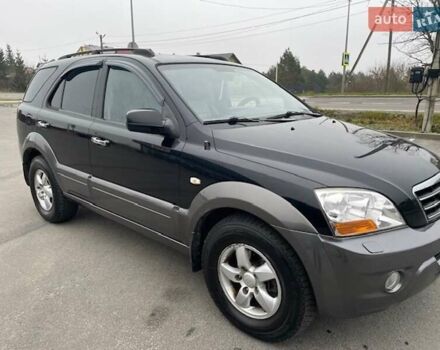 Черный Киа Соренто, объемом двигателя 2.5 л и пробегом 203 тыс. км за 8700 $, фото 2 на Automoto.ua