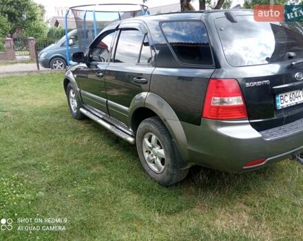 Черный Киа Соренто, объемом двигателя 2.5 л и пробегом 310 тыс. км за 8600 $, фото 5 на Automoto.ua