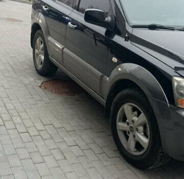 Черный Киа Соренто, объемом двигателя 2.5 л и пробегом 260 тыс. км за 7900 $, фото 5 на Automoto.ua