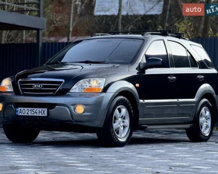 Черный Киа Соренто, объемом двигателя 2.5 л и пробегом 208 тыс. км за 8200 $, фото 15 на Automoto.ua