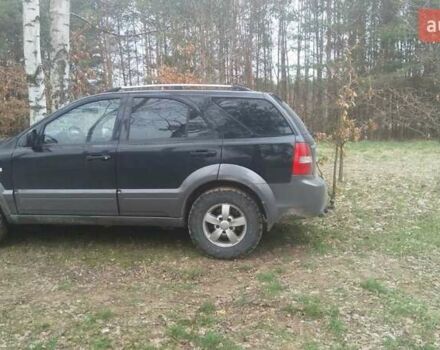 Черный Киа Соренто, объемом двигателя 2.5 л и пробегом 218 тыс. км за 8000 $, фото 1 на Automoto.ua