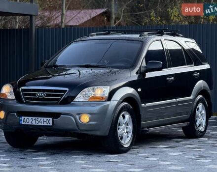 Черный Киа Соренто, объемом двигателя 2.5 л и пробегом 208 тыс. км за 8200 $, фото 90 на Automoto.ua