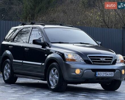 Черный Киа Соренто, объемом двигателя 2.5 л и пробегом 208 тыс. км за 8200 $, фото 91 на Automoto.ua