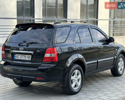 Черный Киа Соренто, объемом двигателя 2.5 л и пробегом 237 тыс. км за 5500 $, фото 4 на Automoto.ua