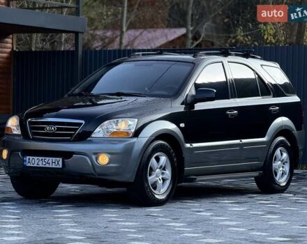 Черный Киа Соренто, объемом двигателя 2.5 л и пробегом 208 тыс. км за 8200 $, фото 10 на Automoto.ua