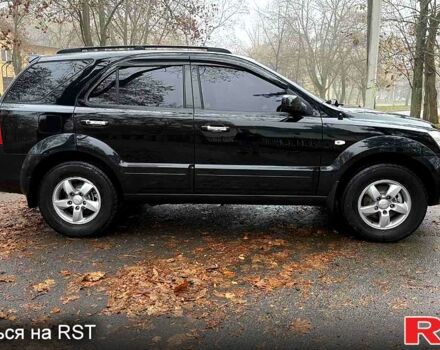 Черный Киа Соренто, объемом двигателя 2.5 л и пробегом 173 тыс. км за 9500 $, фото 2 на Automoto.ua