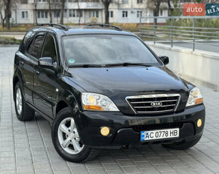 Черный Киа Соренто, объемом двигателя 2.5 л и пробегом 237 тыс. км за 5500 $, фото 2 на Automoto.ua