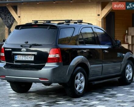 Черный Киа Соренто, объемом двигателя 2.5 л и пробегом 208 тыс. км за 8200 $, фото 21 на Automoto.ua