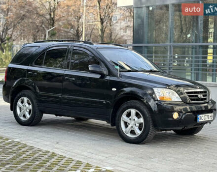 Черный Киа Соренто, объемом двигателя 2.5 л и пробегом 237 тыс. км за 5500 $, фото 5 на Automoto.ua