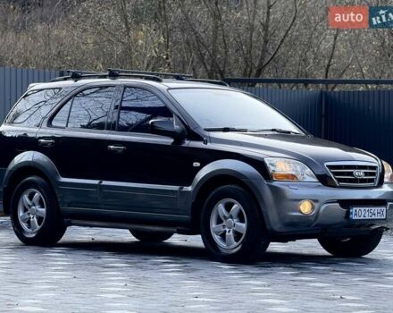 Черный Киа Соренто, объемом двигателя 2.5 л и пробегом 208 тыс. км за 8200 $, фото 18 на Automoto.ua