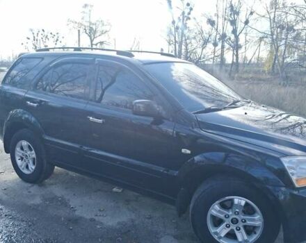 Черный Киа Соренто, объемом двигателя 2.5 л и пробегом 282 тыс. км за 8300 $, фото 2 на Automoto.ua