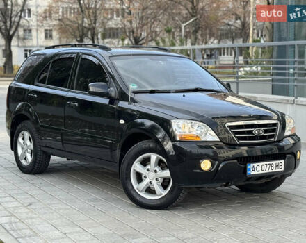 Черный Киа Соренто, объемом двигателя 2.5 л и пробегом 237 тыс. км за 5500 $, фото 1 на Automoto.ua