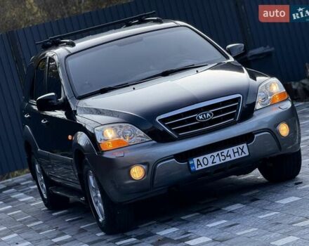 Черный Киа Соренто, объемом двигателя 2.5 л и пробегом 208 тыс. км за 8200 $, фото 13 на Automoto.ua