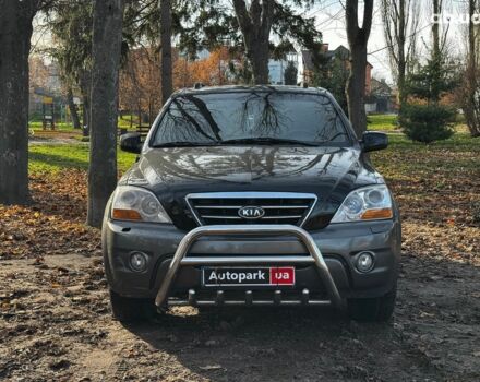 Черный Киа Соренто, объемом двигателя 2.5 л и пробегом 140 тыс. км за 8190 $, фото 1 на Automoto.ua