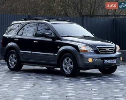 Черный Киа Соренто, объемом двигателя 2.5 л и пробегом 208 тыс. км за 8200 $, фото 8 на Automoto.ua