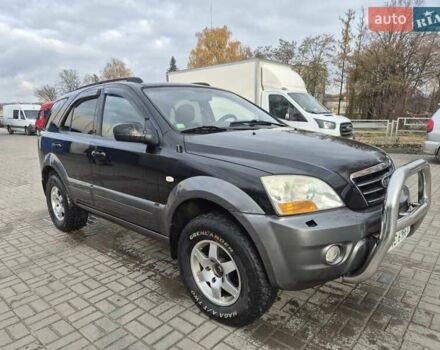 Черный Киа Соренто, объемом двигателя 2.5 л и пробегом 350 тыс. км за 3700 $, фото 3 на Automoto.ua