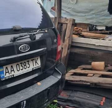 Черный Киа Соренто, объемом двигателя 2.5 л и пробегом 300 тыс. км за 4600 $, фото 4 на Automoto.ua