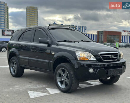 Черный Киа Соренто, объемом двигателя 2.5 л и пробегом 299 тыс. км за 5399 $, фото 4 на Automoto.ua