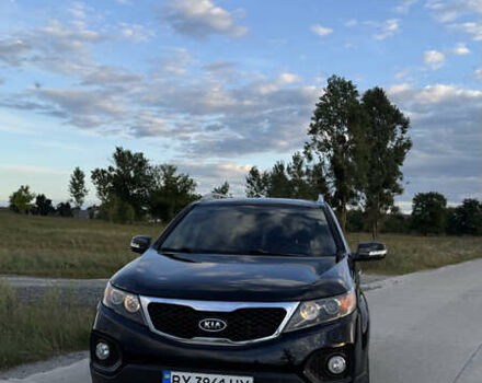 Черный Киа Соренто, объемом двигателя 2.2 л и пробегом 210 тыс. км за 12300 $, фото 1 на Automoto.ua