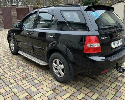 Черный Киа Соренто, объемом двигателя 2.5 л и пробегом 199 тыс. км за 10350 $, фото 2 на Automoto.ua
