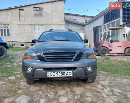 Черный Киа Соренто, объемом двигателя 2.5 л и пробегом 197 тыс. км за 10000 $, фото 6 на Automoto.ua