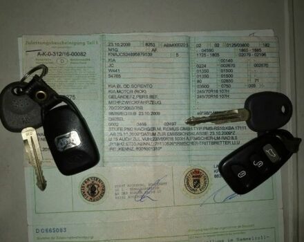 Чорний Кіа Соренто, об'ємом двигуна 2.5 л та пробігом 217 тис. км за 3600 $, фото 15 на Automoto.ua