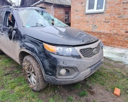 Черный Киа Соренто, объемом двигателя 2.2 л и пробегом 278 тыс. км за 4000 $, фото 3 на Automoto.ua