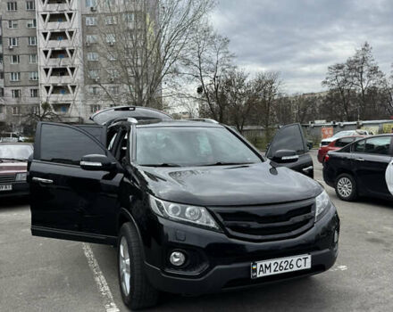 Черный Киа Соренто, объемом двигателя 2.2 л и пробегом 240 тыс. км за 15000 $, фото 7 на Automoto.ua