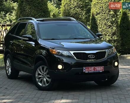 Черный Киа Соренто, объемом двигателя 2.2 л и пробегом 227 тыс. км за 12750 $, фото 2 на Automoto.ua