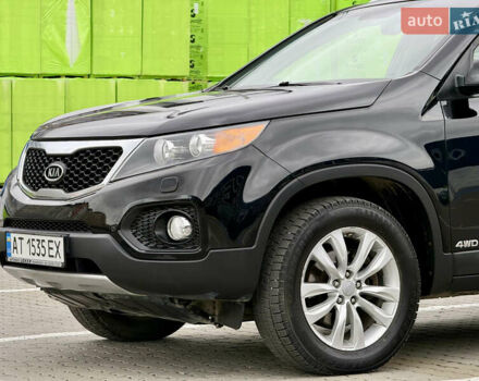 Черный Киа Соренто, объемом двигателя 2.2 л и пробегом 271 тыс. км за 12800 $, фото 3 на Automoto.ua