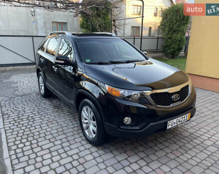 Черный Киа Соренто, объемом двигателя 2.2 л и пробегом 197 тыс. км за 12499 $, фото 3 на Automoto.ua