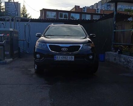 Чорний Кіа Соренто, об'ємом двигуна 2.4 л та пробігом 172 тис. км за 11000 $, фото 2 на Automoto.ua