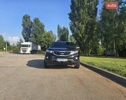 Черный Киа Соренто, объемом двигателя 2.2 л и пробегом 190 тыс. км за 13900 $, фото 14 на Automoto.ua