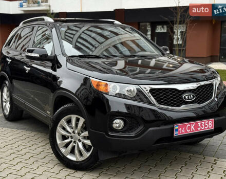 Чорний Кіа Соренто, об'ємом двигуна 2.2 л та пробігом 215 тис. км за 13150 $, фото 10 на Automoto.ua