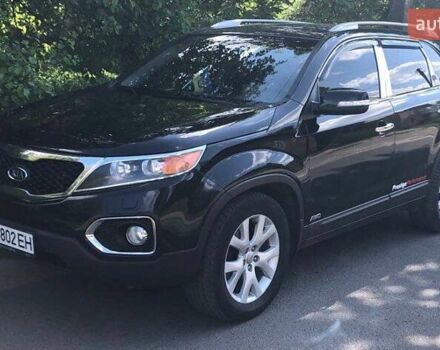 Черный Киа Соренто, объемом двигателя 2.2 л и пробегом 242 тыс. км за 13700 $, фото 1 на Automoto.ua