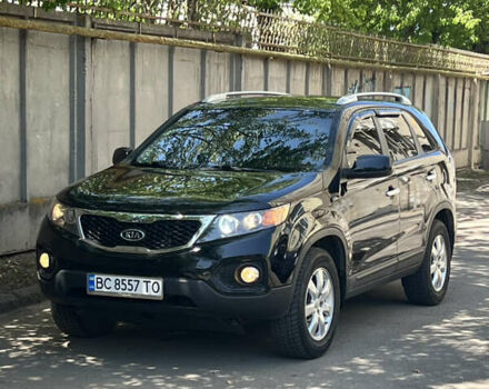 Чорний Кіа Соренто, об'ємом двигуна 2 л та пробігом 160 тис. км за 12500 $, фото 5 на Automoto.ua