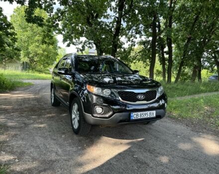 Чорний Кіа Соренто, об'ємом двигуна 2.4 л та пробігом 195 тис. км за 12500 $, фото 1 на Automoto.ua