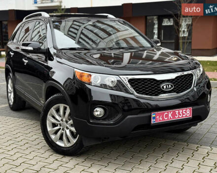 Чорний Кіа Соренто, об'ємом двигуна 2.2 л та пробігом 215 тис. км за 13150 $, фото 9 на Automoto.ua