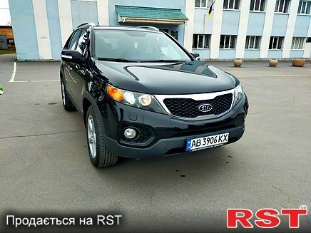 Черный Киа Соренто, объемом двигателя 2.2 л и пробегом 243 тыс. км за 13700 $, фото 3 на Automoto.ua