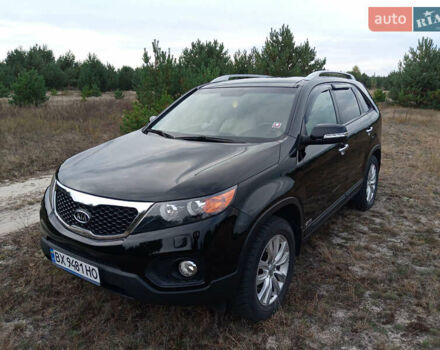 Черный Киа Соренто, объемом двигателя 2.2 л и пробегом 123 тыс. км за 13800 $, фото 1 на Automoto.ua