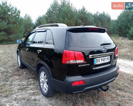 Черный Киа Соренто, объемом двигателя 2.2 л и пробегом 123 тыс. км за 13800 $, фото 3 на Automoto.ua