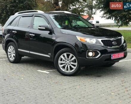 Черный Киа Соренто, объемом двигателя 2.2 л и пробегом 169 тыс. км за 15900 $, фото 4 на Automoto.ua