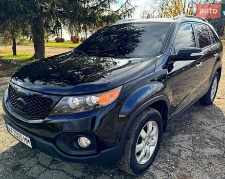 Черный Киа Соренто, объемом двигателя 2.4 л и пробегом 195 тыс. км за 10700 $, фото 3 на Automoto.ua