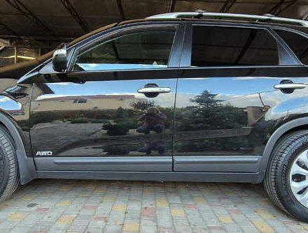 Черный Киа Соренто, объемом двигателя 2.2 л и пробегом 245 тыс. км за 15500 $, фото 4 на Automoto.ua