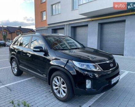 Черный Киа Соренто, объемом двигателя 2 л и пробегом 211 тыс. км за 16700 $, фото 1 на Automoto.ua