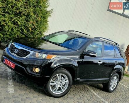 Черный Киа Соренто, объемом двигателя 2.2 л и пробегом 224 тыс. км за 14750 $, фото 2 на Automoto.ua