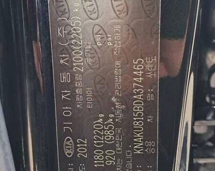 Черный Киа Соренто, объемом двигателя 2 л и пробегом 193 тыс. км за 15999 $, фото 15 на Automoto.ua